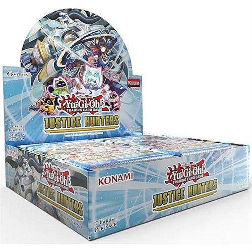 Justice Hunters - Booster Box Display (24 Booster Packs) - Yu-Gi-Oh kort